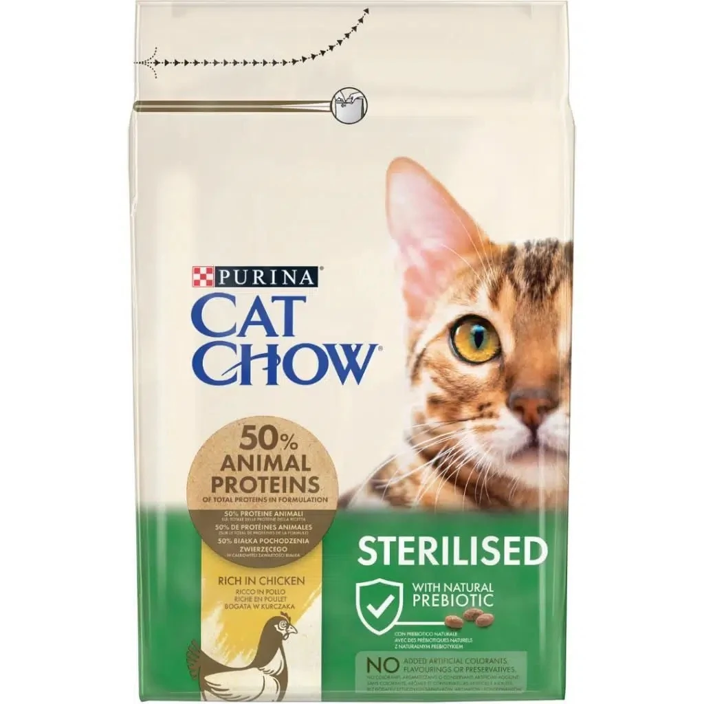 Cat Chow Sterilised Tavuklu Kısırlaştırılmış Kedi Maması