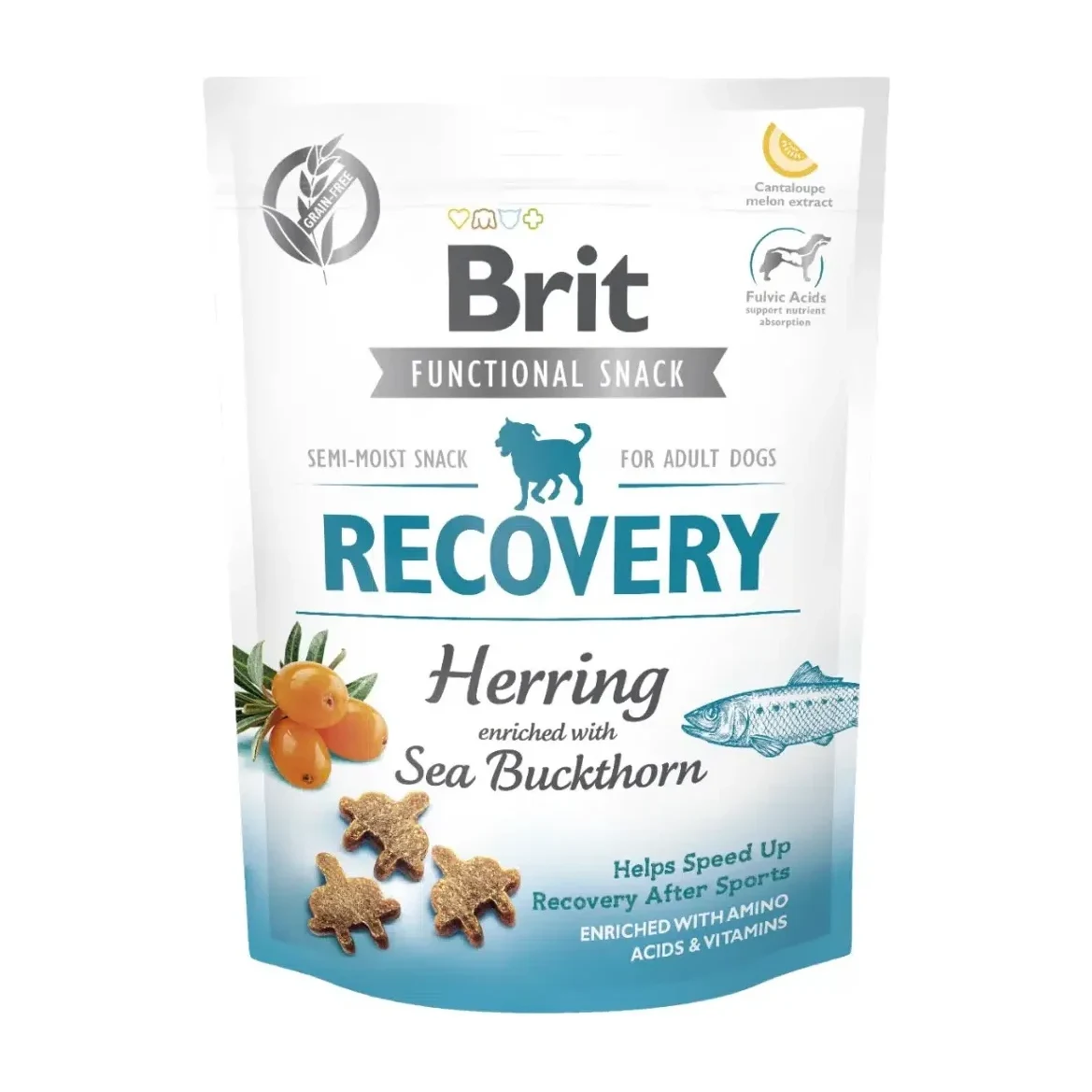Brit Care Functional Snack Recovery Ringa Balıklı Köpek Ödülü 150 Gr