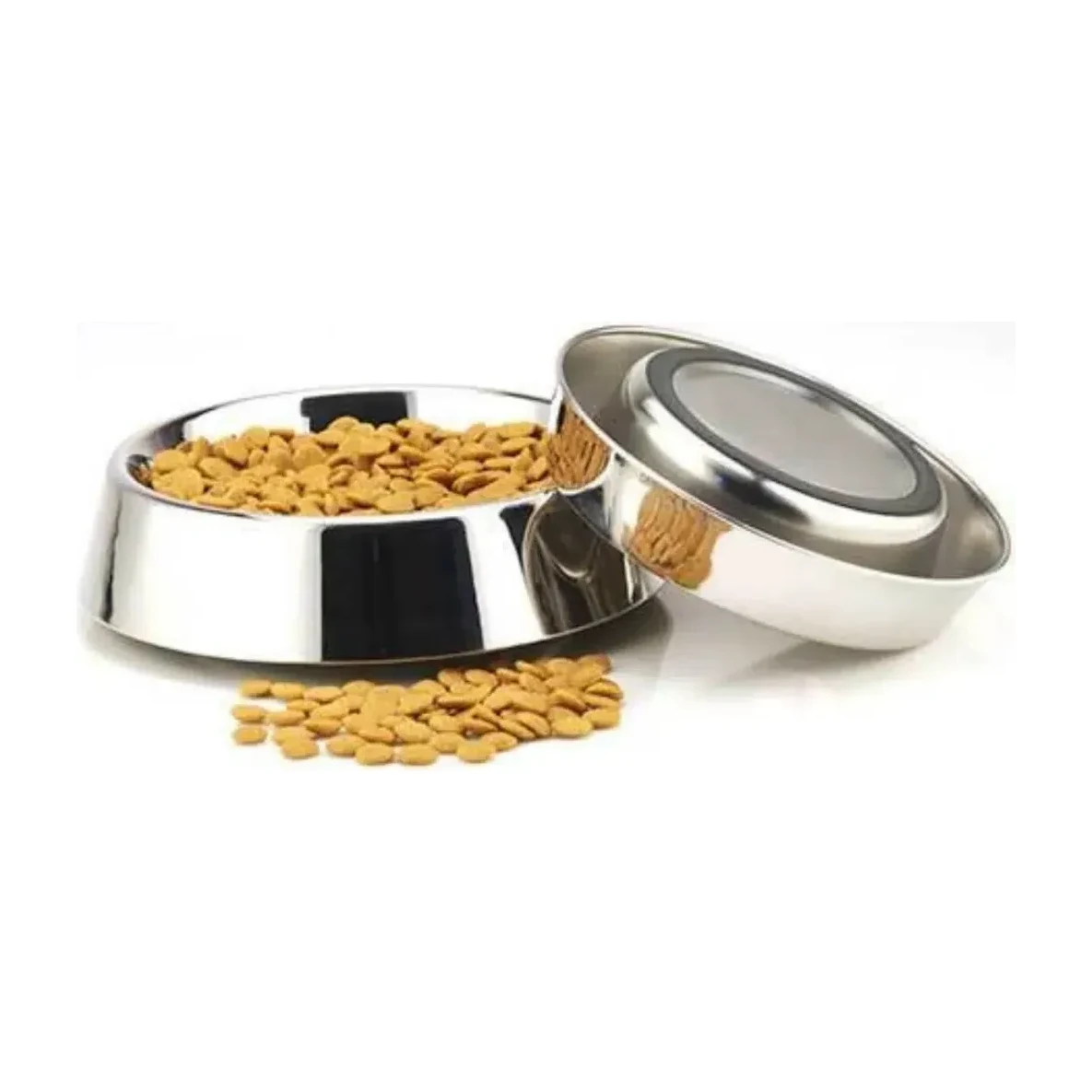 Lion Karınca Önleyici Kedi ve Köpek Çelik Mama Kabı 16 Oz