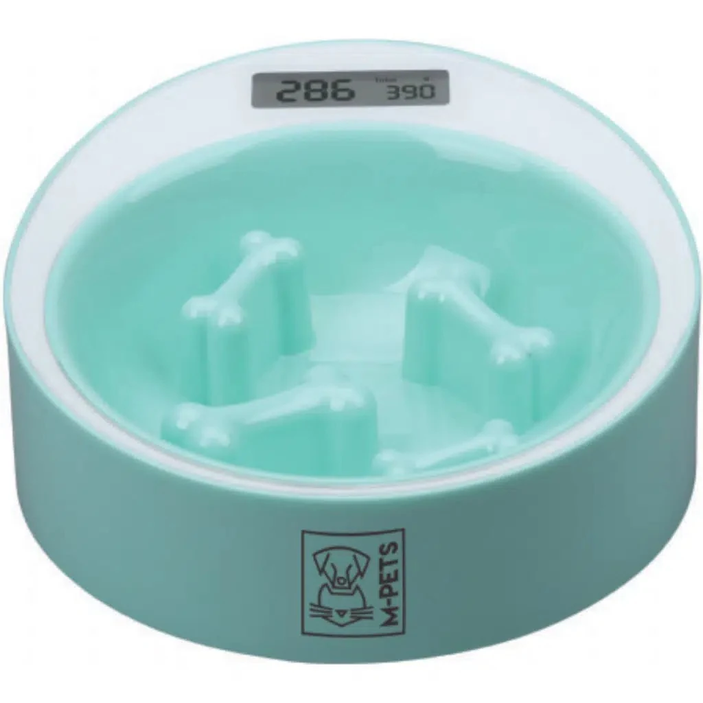 M-PETS Yumi Smart Digital Tartılı Yavaş Yeme Mama Kabı