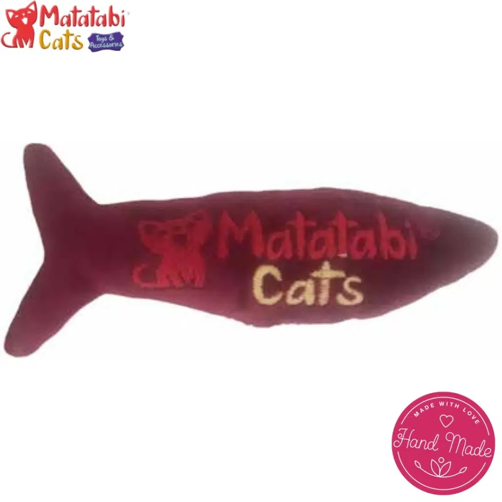 Matatabi Cats Jr. Fish Kedi Oyuncağı 8x16 Cm
