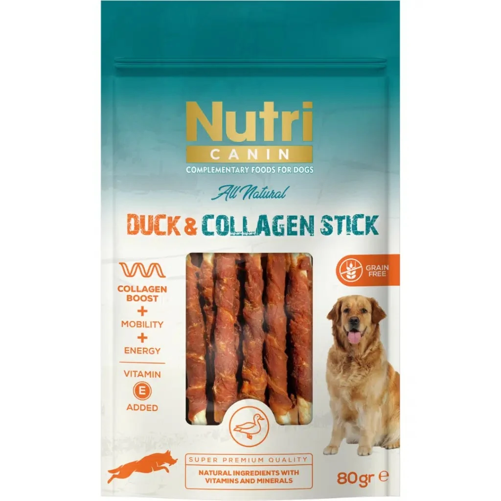 Nutri Canin Duck Collagen Stick Köpek Ödülü 80 Gr