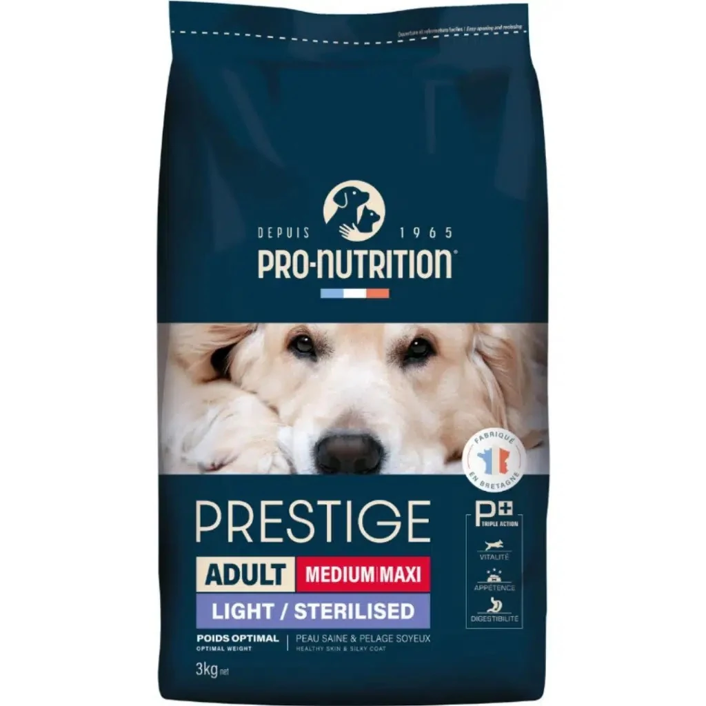 Pro Nutrition Prestige Sterilised Orta Büyük Irk Kısırlaştırılmış Yetişkin Köpek Maması