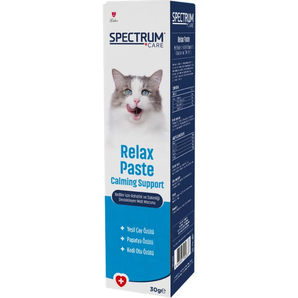 Spectrum Care Kediler için Rahatlık ve Sakinliği Destekleyen Malt Macun 30 Gr