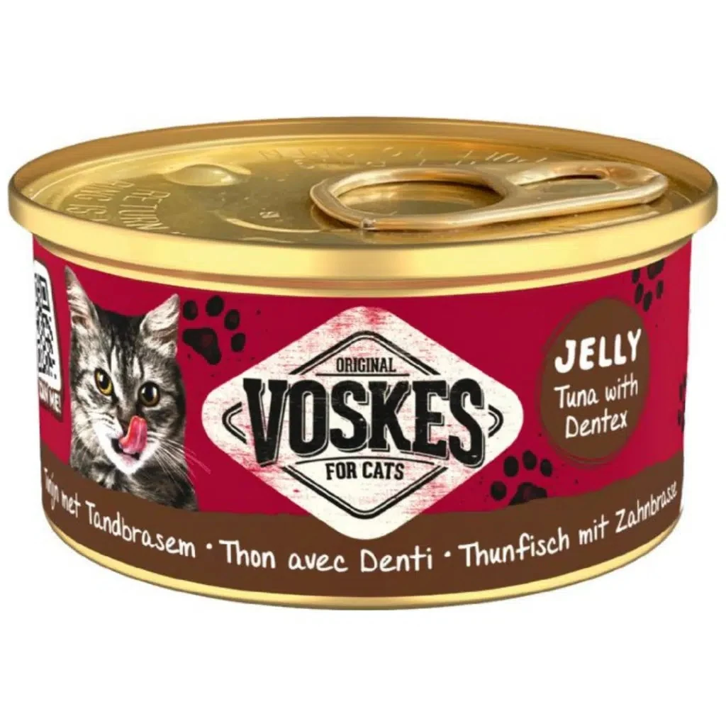 Voskes Ton Balıklı ve Sinagritli Kedi Konservesi 85 Gr