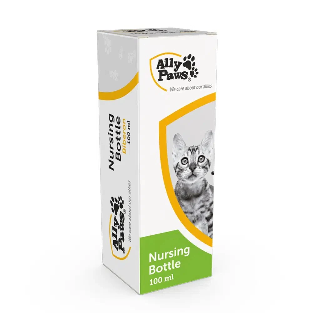 Ally Paws Yavru Kedi ve Köpek Biberonu 100 Ml