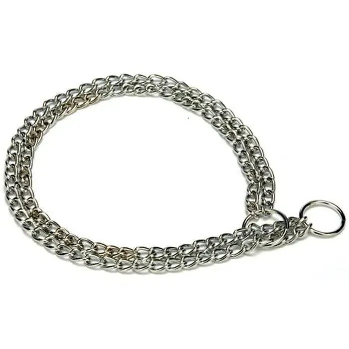 CADOPET KP ZİNCİR BOĞMA TASMA İKİLİ 50 CM SL201B
