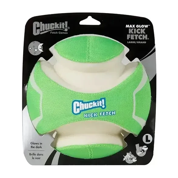 Chuckit Kick Fetch Max Glow Gece Parlayan Köpek Oyuncağı Büyük