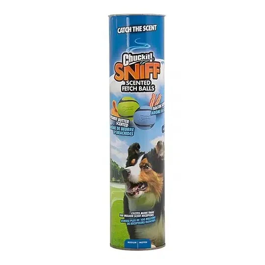 Chuckit! Sniff Fetch Kokulu Köpek Oyun Topu Orta Boy 4lü
