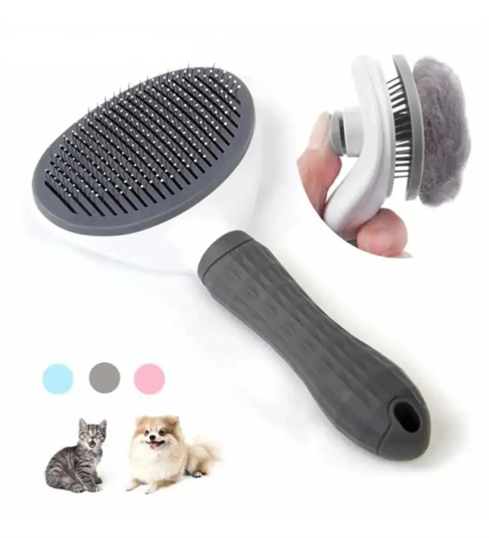 Clean Tüy Atmalı Lüx Oval Fırça Tarak 10*19cm