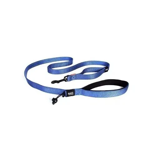 Ezydog Köpek Gezdi̇rme Kayışı Soft Trainer Lite 181 Cm Mavi̇