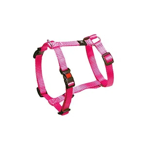 Flamingo Ziggi Köpek Göğüs Tasması 45-70CM 20MM Pembe