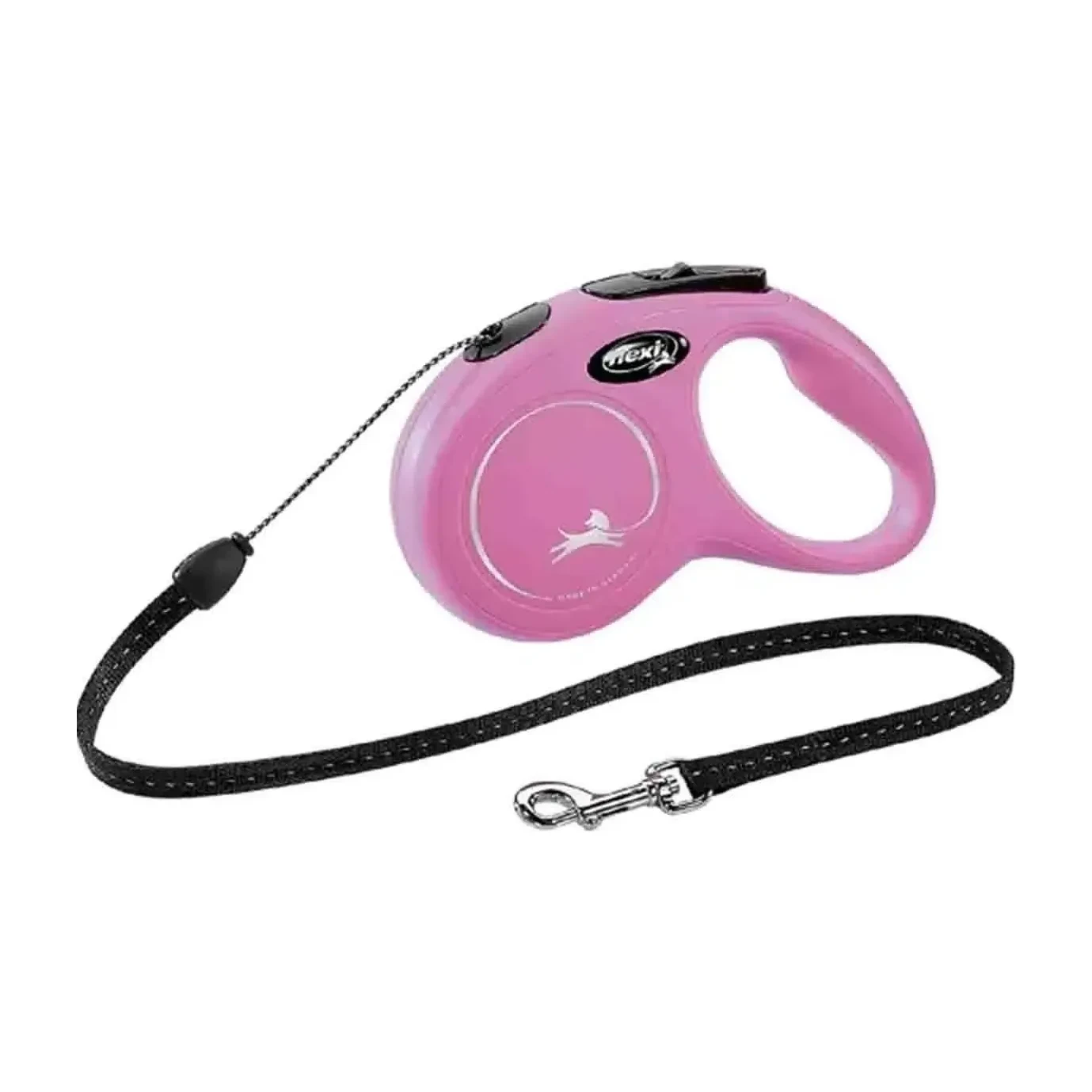 Flexi New Classic Small 5 M İp Otomatik Köpek Gezdirme Tasması Pembe