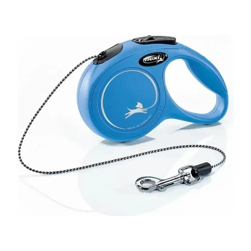 Flexi New Classic XSmall 3M İp Otomatik Köpek Gezdirme Tasması Mavi