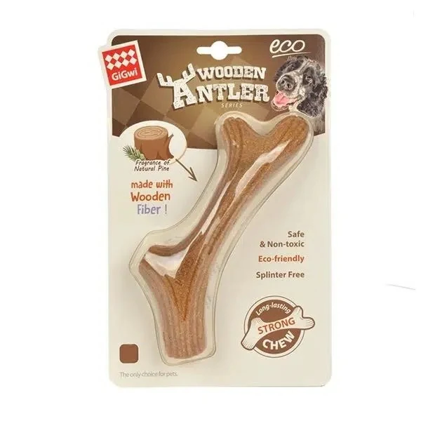Gigwi Doğal Ağaç Diş Kaşıma Köpek Oyuncağı PIGW-353