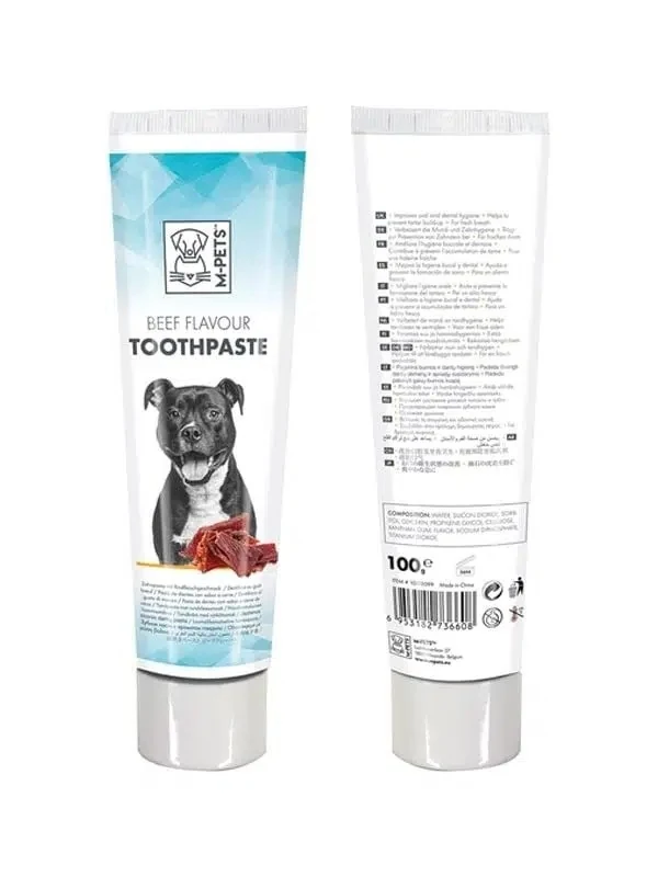 M-PETS KÖPEK DİŞ MACUNU BİFTEK AROMALI 100 GR 10118099