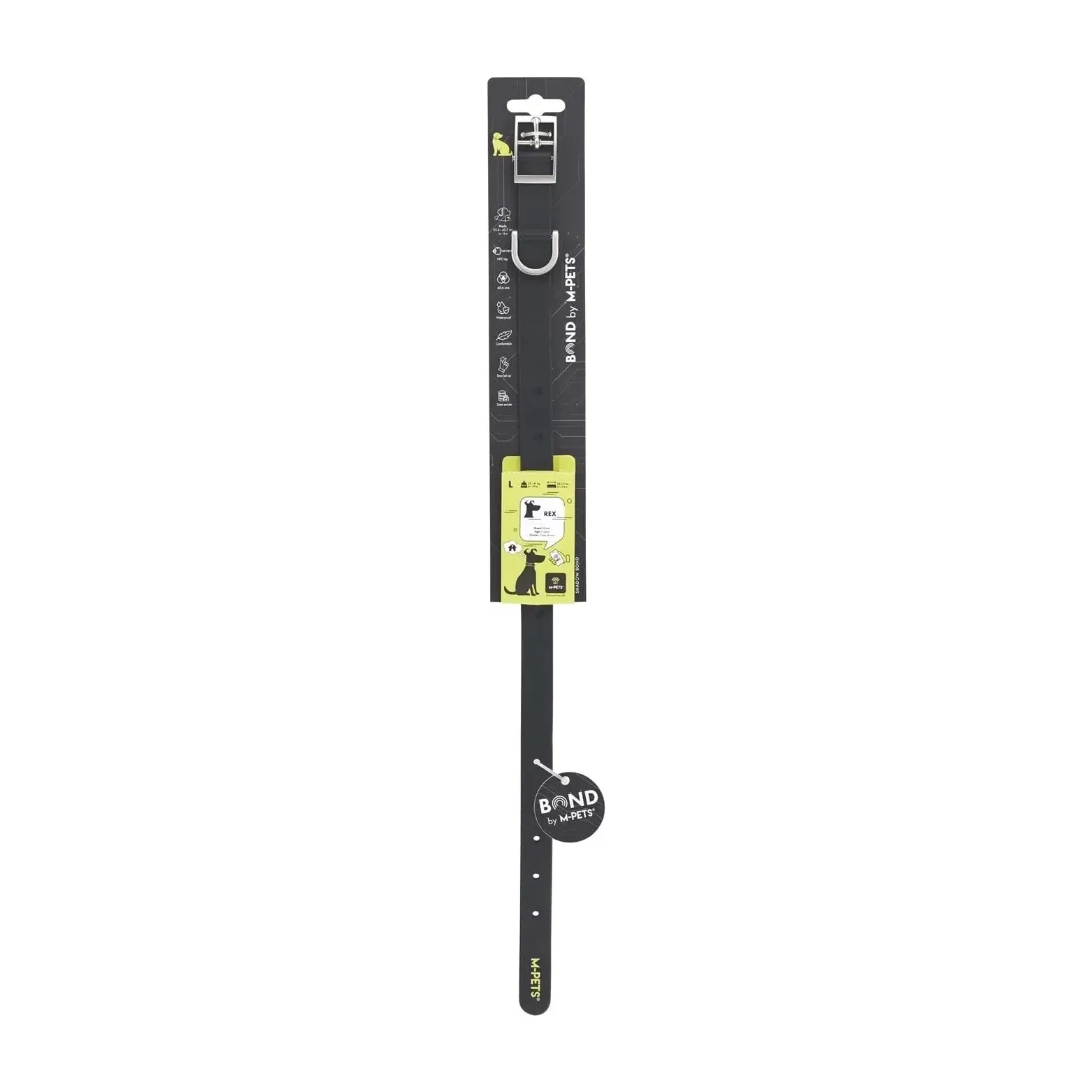 M-PETS NFC ÖZELLİKLİ BOYUN TASMASI L 45.7 CM 10861908