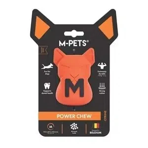 M-pets Power Chew Citrine Sert Kauçuk Ödül Oyuncağı M 10675216