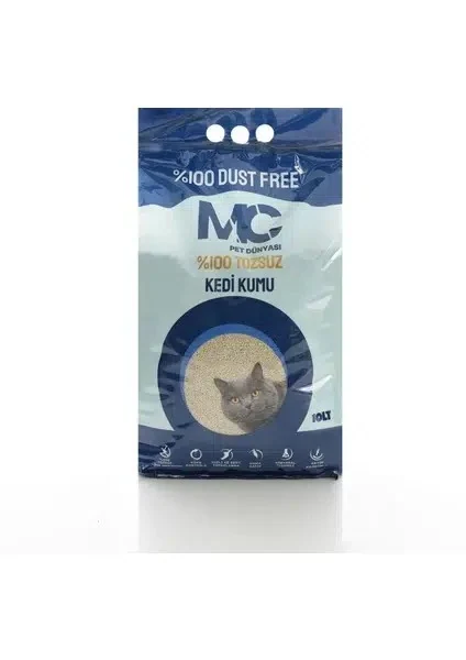 Mc Aktif Karbonlu Tozsuz Kedi Kumu 10 Lt
