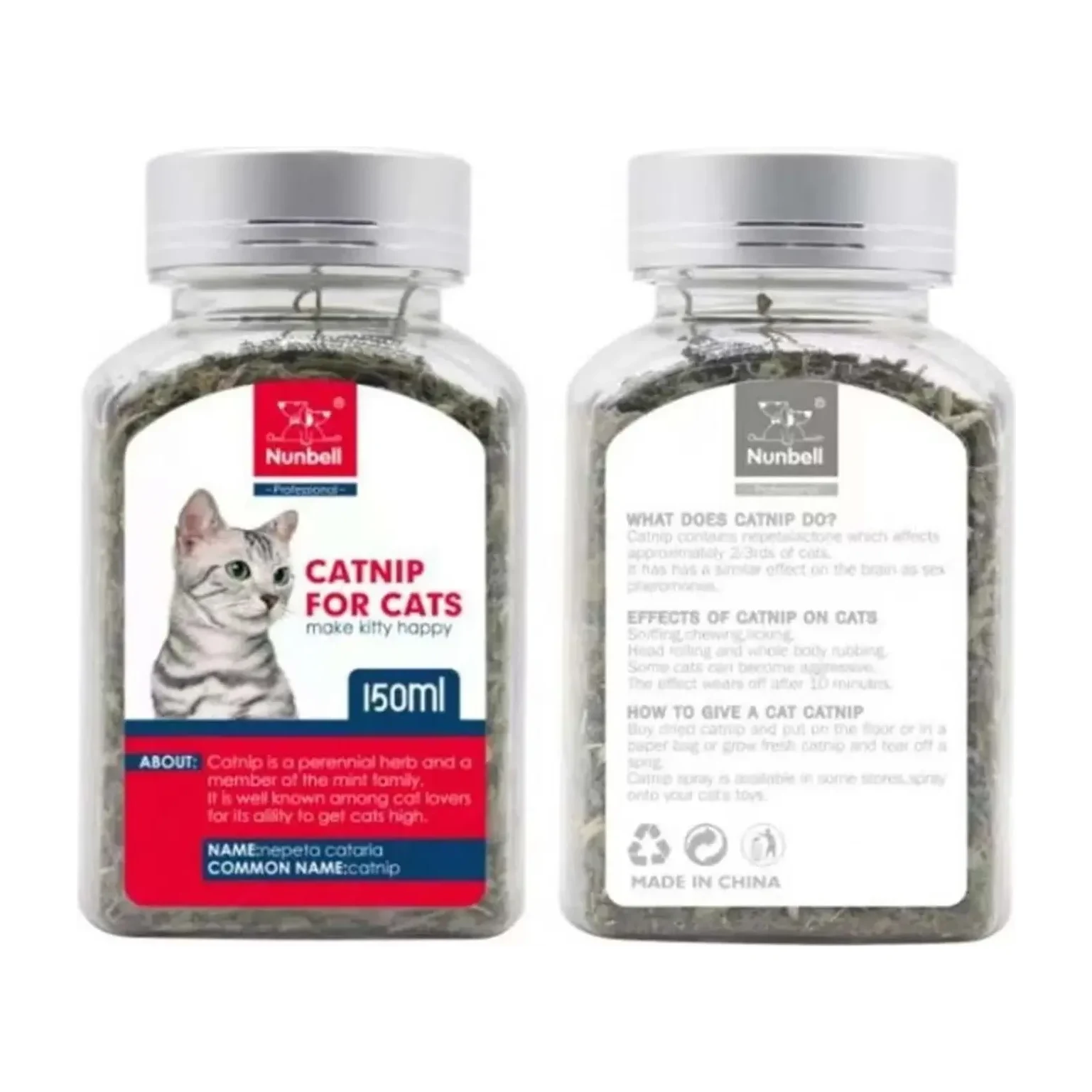 Nunbell Catnip Kedi Otu 150 ml