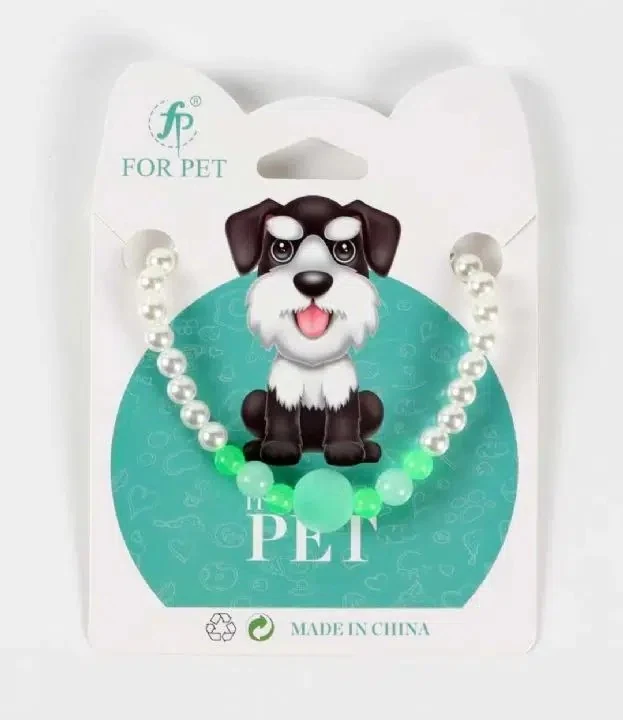 Nunbell Forpet Kedi Köpek İnci Kolye 9034