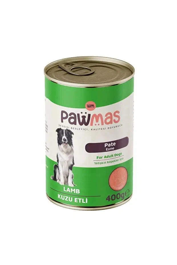 Pawmas Pate Kuzu Etli Yetişkin Köpek Konservesi 400 gr