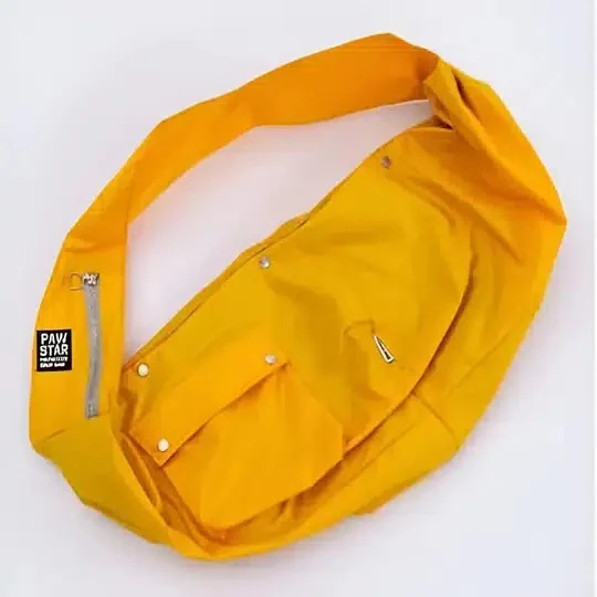 Pawstar Crossbody Kedi Köpek Taşıma Çantası Sarı