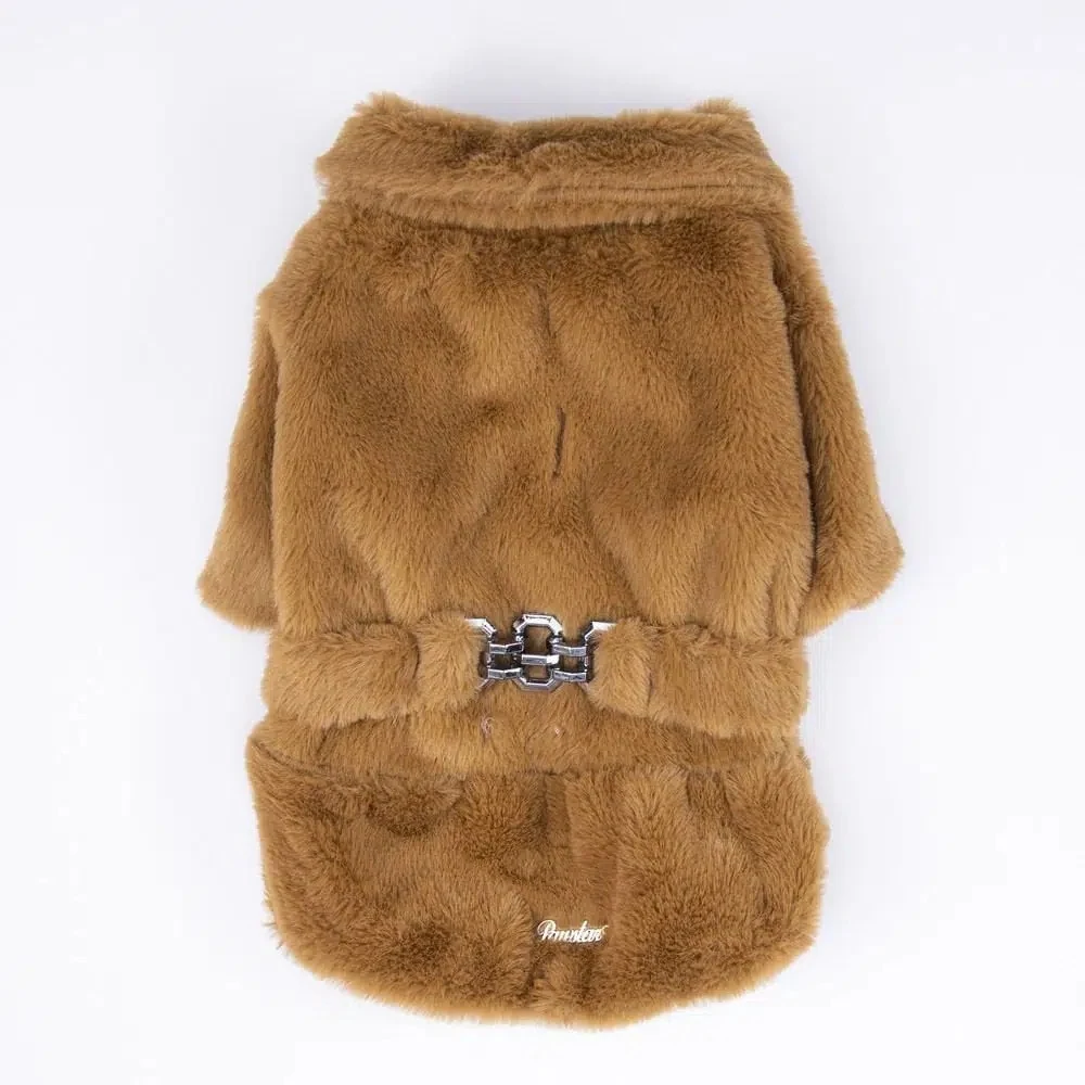 Pawstar Paris Kahverengi Köpek Ceketi 2XL 24202