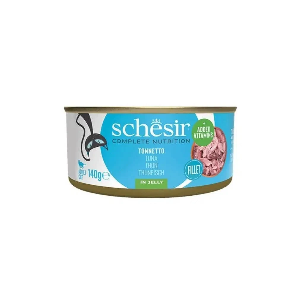 Schesir Ton Balıklı Jöleli Kedi Konservesi 140 Gr