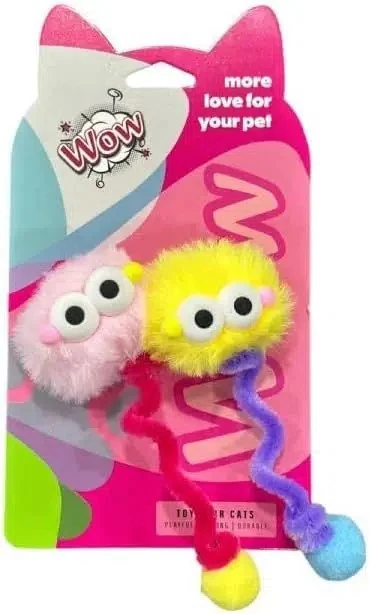 Wow Dodi İkili Renkli Kedi Oyuncağı 521-6549