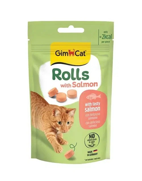 Gimcat Rolls Somonlu Kedi Ödül Kurabiyesi 50 Gr