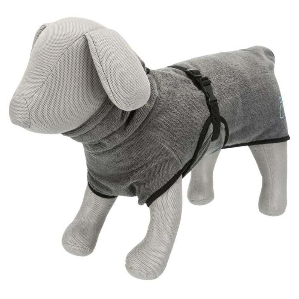 Trixie Havlu Köpek Bornozu Small 40 cm Gri