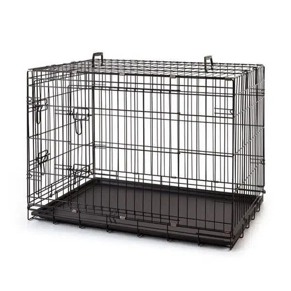 EUROGOLD KÖPEK KAFESİ SİYAH 107*71*78 624AS