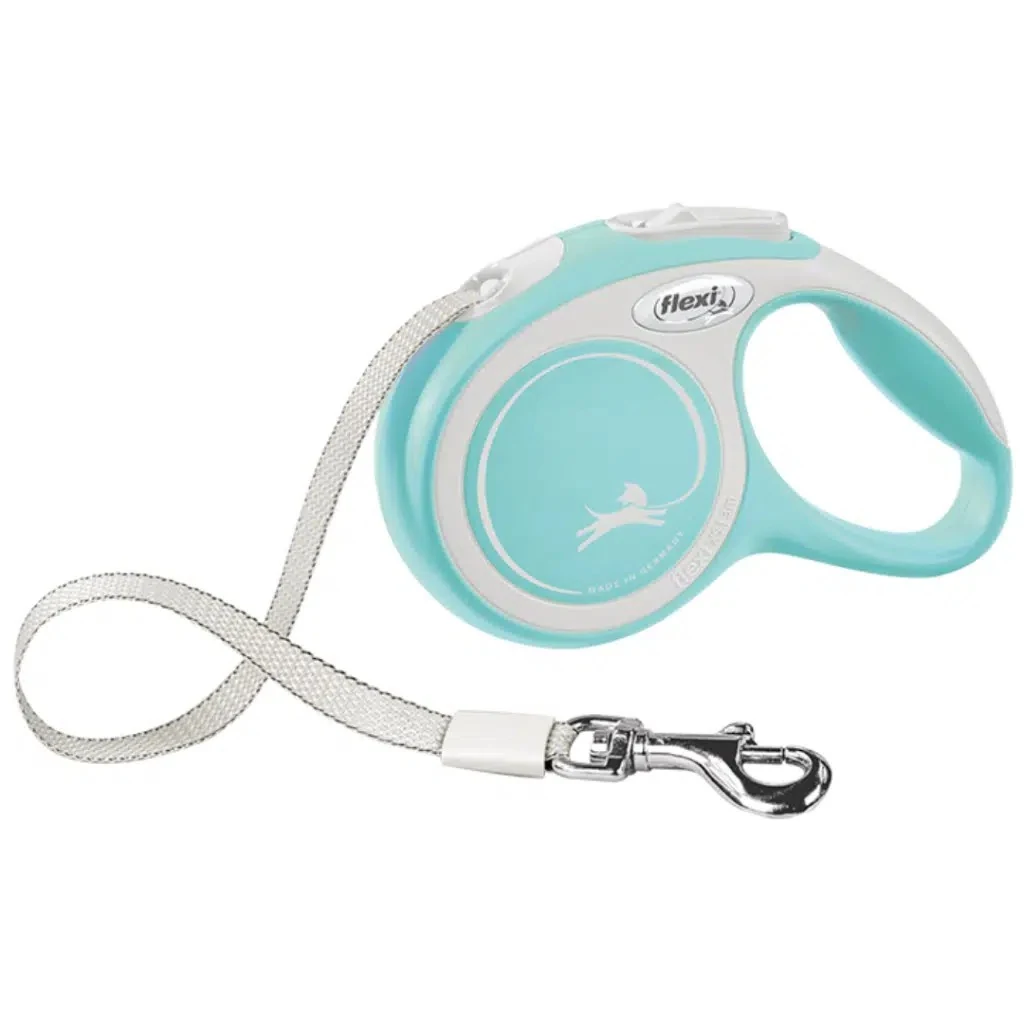 Flexi New Comfort Otomatik Şerit Gezdirme Kayışı 5 Metre Small Açık Mavi
