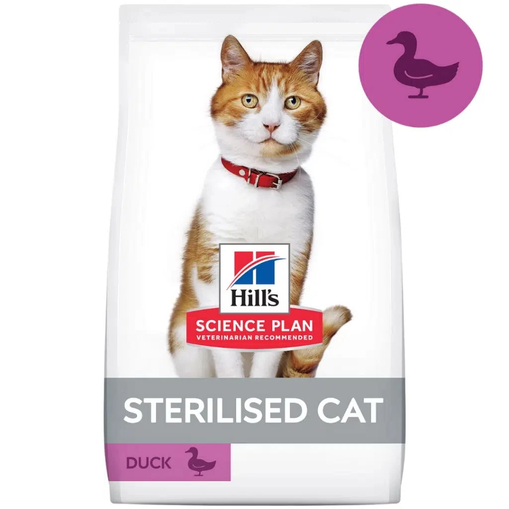 Hill's SCIENCE PLAN Ördekli Kısırlaştırılmış Yetişkin Kedi Maması