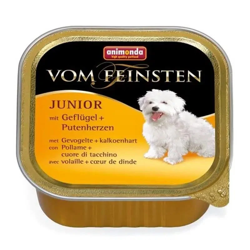 Animonda Kümes Hayvanlı Ve Hindi Yürekli Yavru Köpek Konservesi 150 Gr