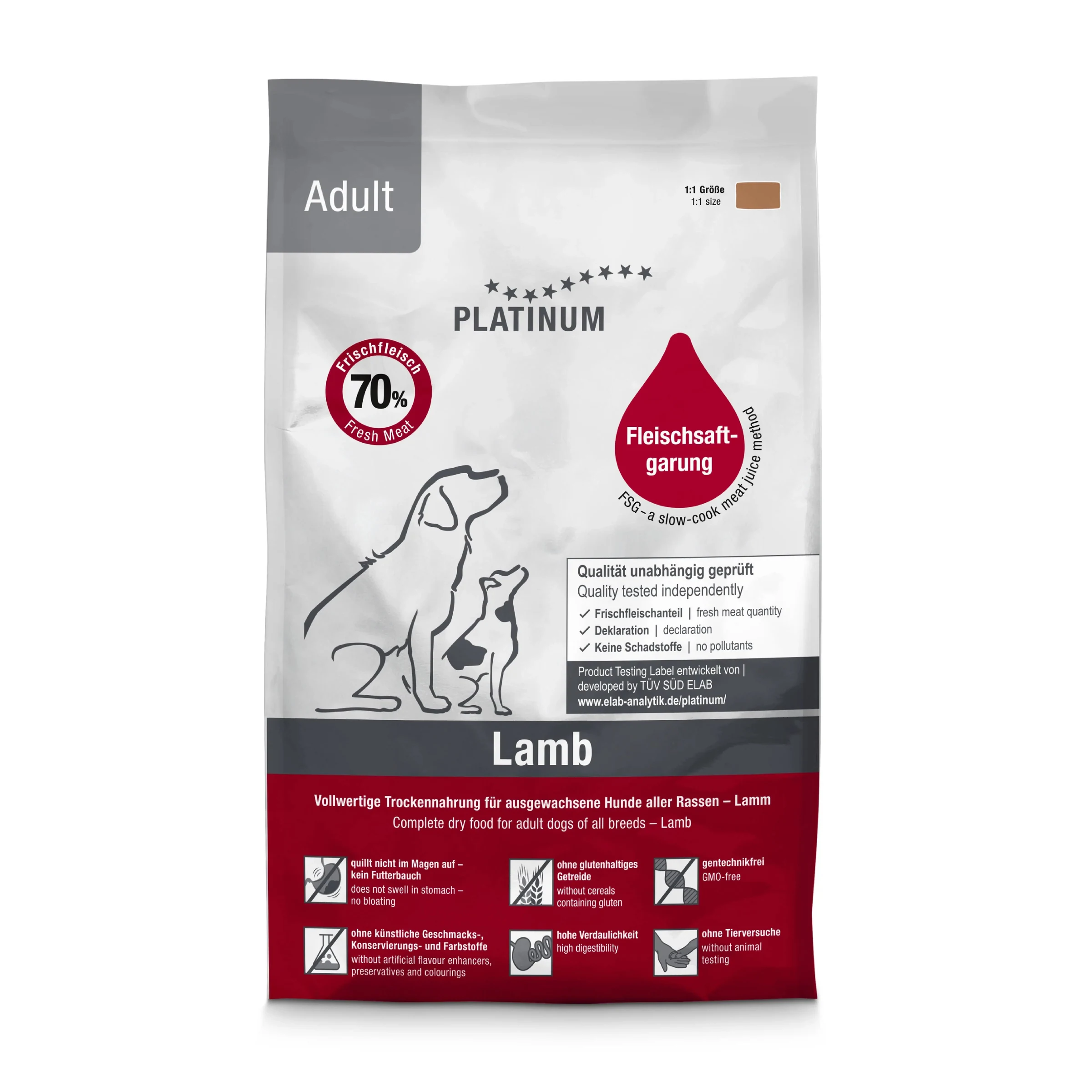 Platinum Kuzulu Yetişkin Köpek Maması