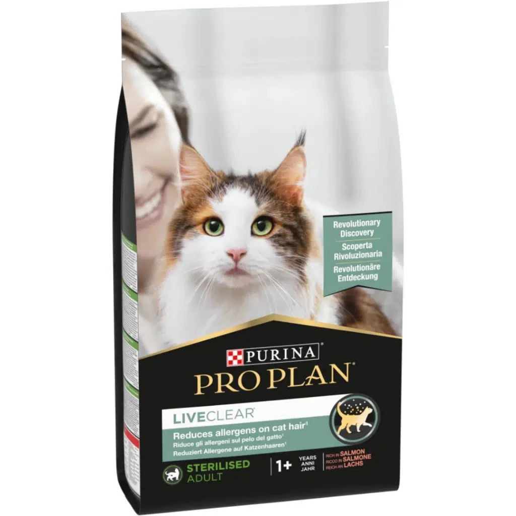 Pro Plan Liveclear Sterilised Somonlu Kısırlaştırılmış Kedi Maması 1.4 Kg
