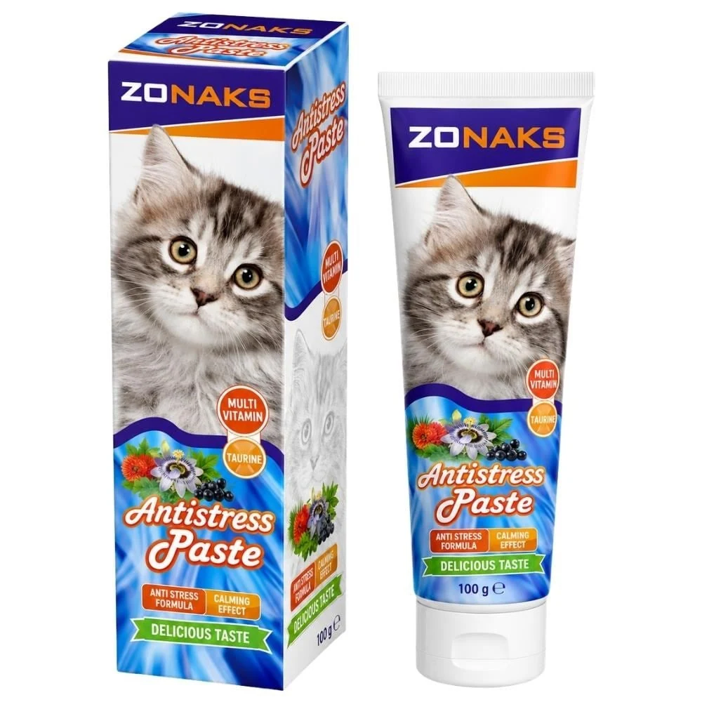Zonaks Antistress Paste Kedi Sakinleştirici Macun 100 gr