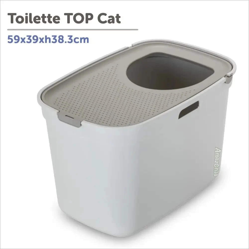 Moderna Top Cat Üstten Girişli Kapalı Kedi Tuvaleti
