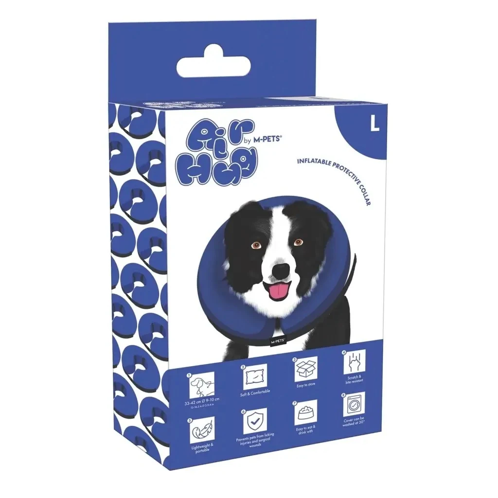 M-Pets Air Hug Şişirilebilir Koruyucu Yakalık L 33-42cm