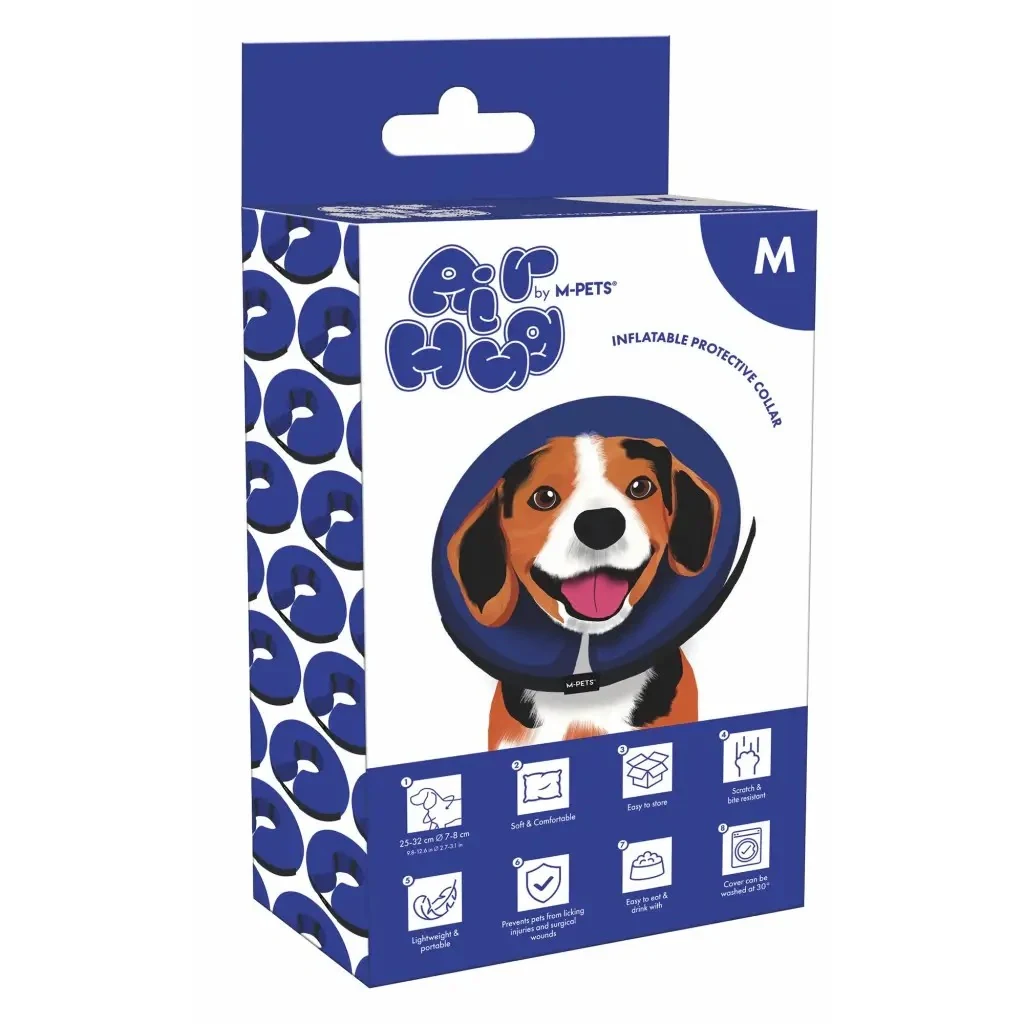 M-Pets Air Hug Şişirilebilir Koruyucu Yakalık M 25-32cm