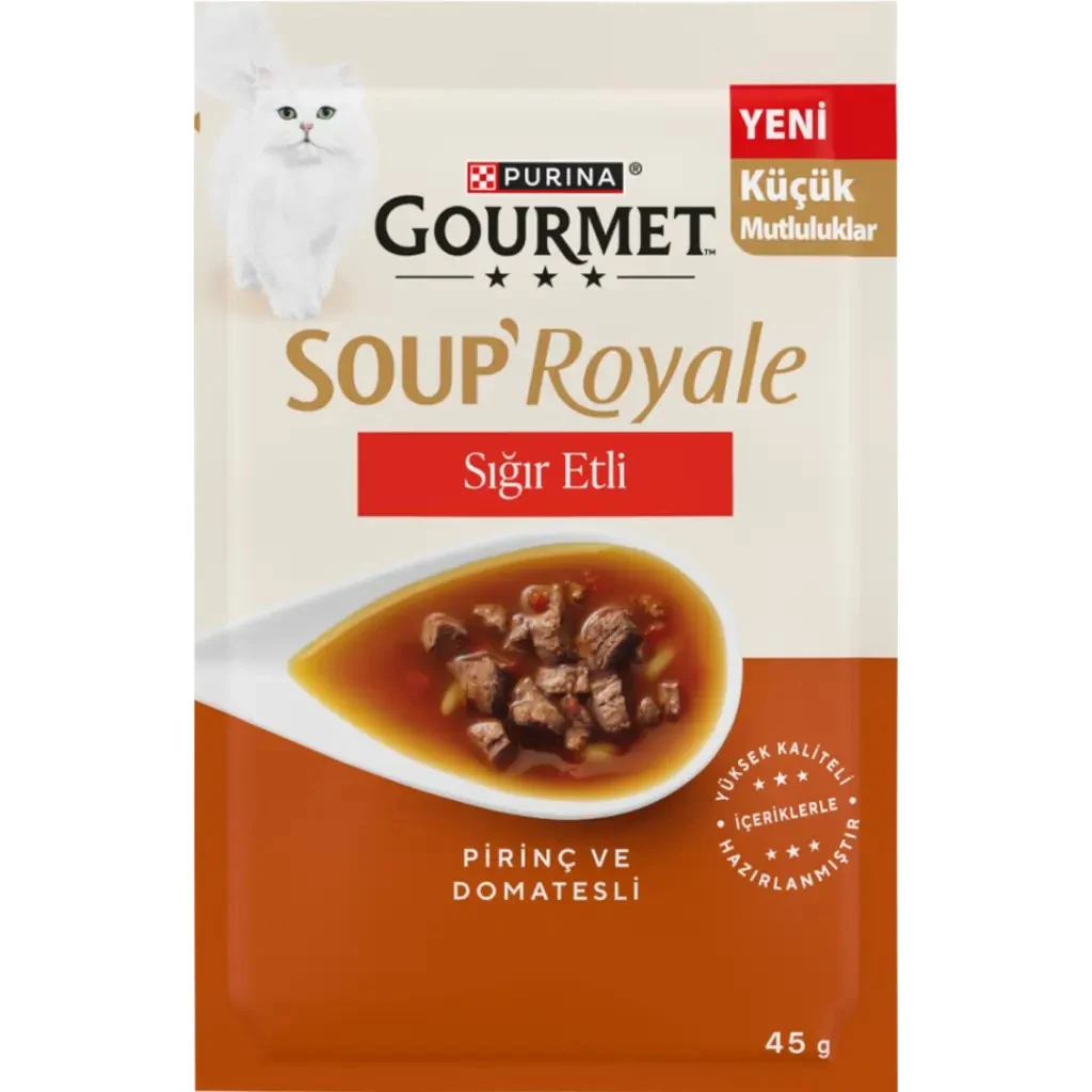 Gourmet Soup Royale Sığır Etli Kedi Çorbası 45 Gr