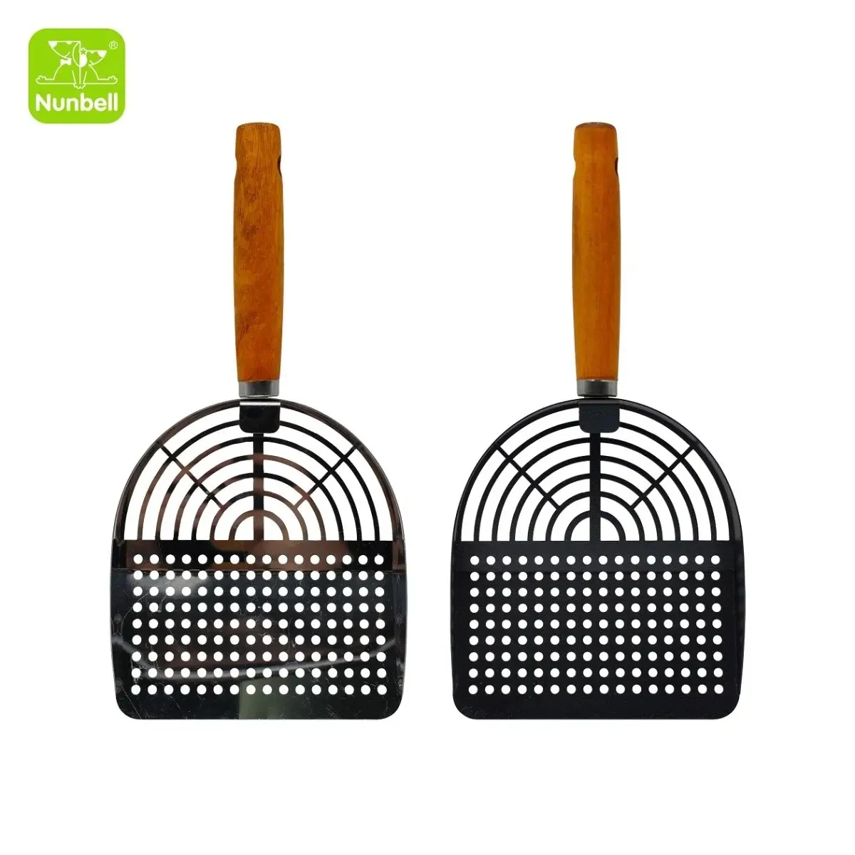 Nunbell Çelik Kedi Kum Küreği Siyah