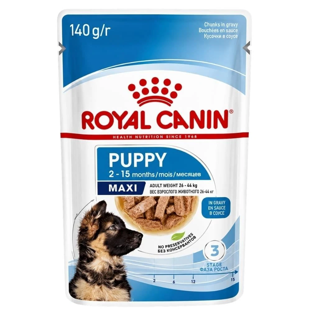 Royal Canin Sos İçinde Büyük Irk Yavru Köpek Yaş Maması 140 gr