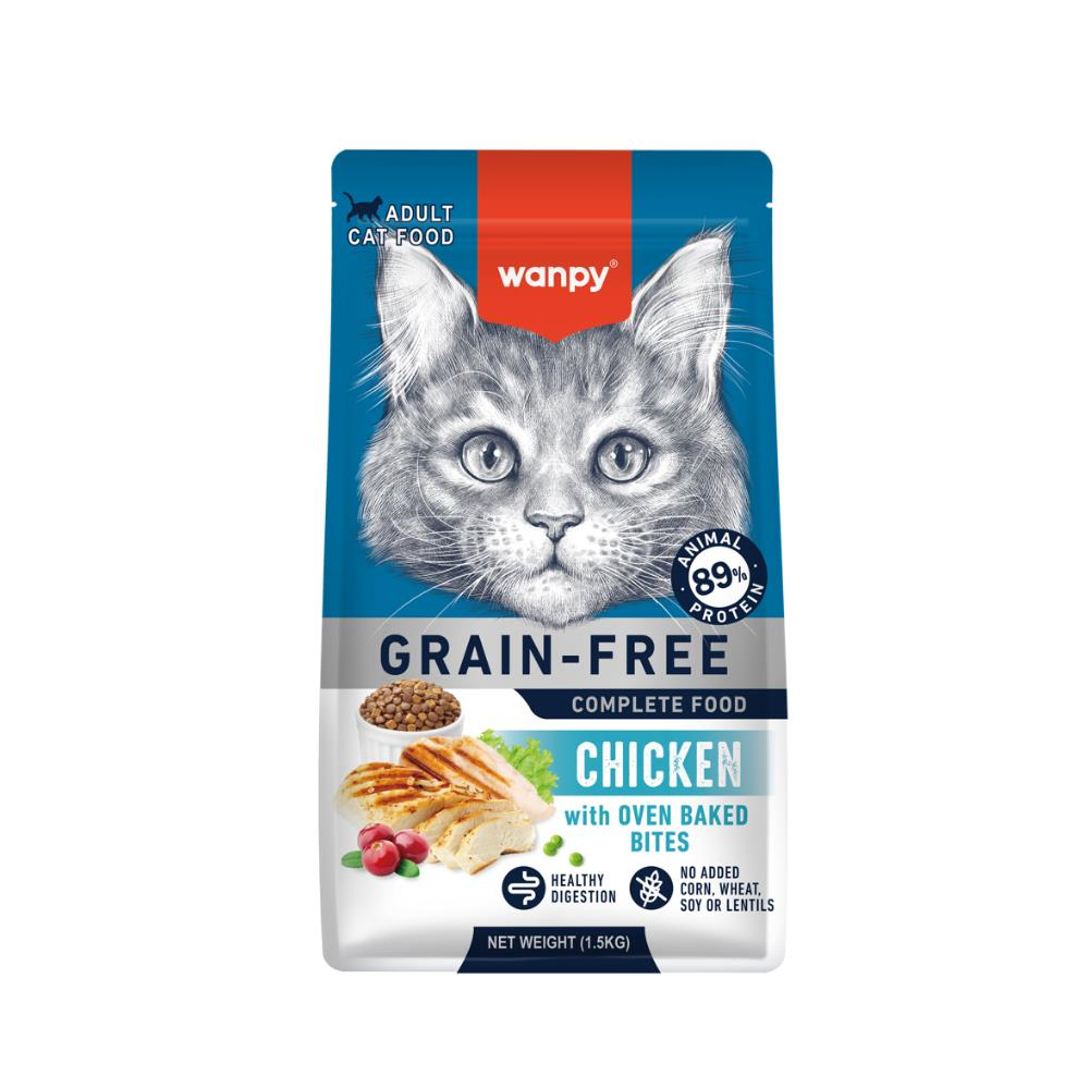 Wanpy Tahılsız Tavuklu Yetişkin Kedi Maması