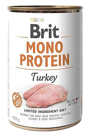 Brit Care Mono Protein Köpekler İçin Hindi Etli Konserve 400gr