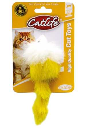 Catlife Kediler İçin Tüylü Renkli Fare