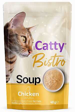 Catty Bistro Tavuklu Kedi Çorbası 40gr