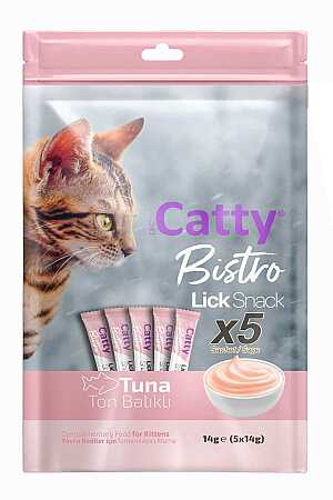 Catty Bistro Ton Balıklı Yavru Kedi Krema Ödülü 5x14gr